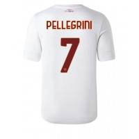 AS Roma Lorenzo Pellegrini #7 Fußballbekleidung Auswärtstrikot 2022-23 Kurzarm